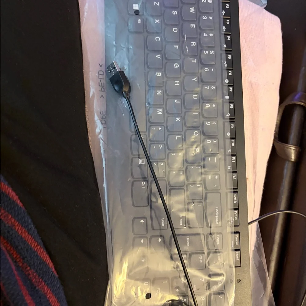 Wired Black Keyboard